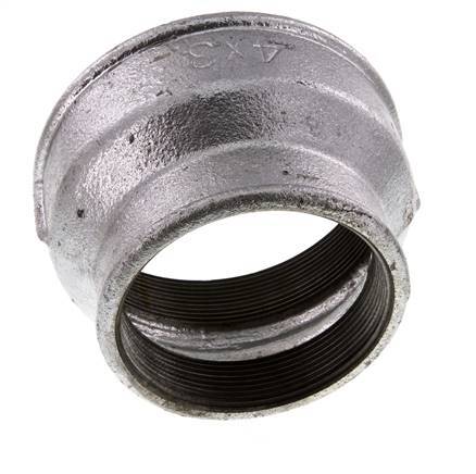 Rp 4'' x Rp 3'' Fonte zinguée Socle rond 25 Bar