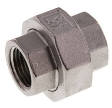 1/2'' NPT Mamelon double en acier inoxydable 3-pièces avec joint conique 16 Bar