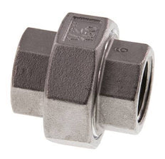 1/2'' NPT Mamelon double en acier inoxydable 3-pièces avec joint conique 16 Bar