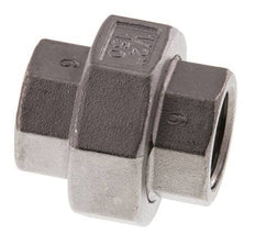 1/2'' NPT Mamelon double en acier inoxydable 3-pièces avec joint conique 16 Bar