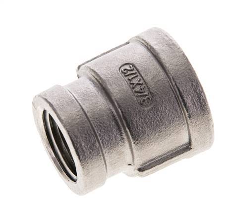 3/4'' NPT x 1/2'' NPT Stainless steel Round Socket 16 Bar