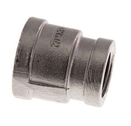 Rp 3/4'' x Rp 1/2'' Acier inoxydable Round Socket 16 Bar