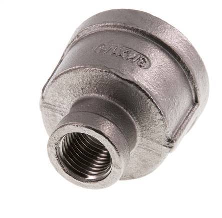 Rp 3/4'' x Rp 1/4'' Acier inoxydable Round Socket 16 Bar
