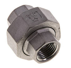 3/8'' NPT Mamelon double en acier inoxydable 3-pièces avec joint conique 16 Bar