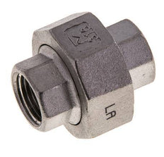 3/8'' NPT Mamelon double en acier inoxydable 3-pièces avec joint conique 16 Bar