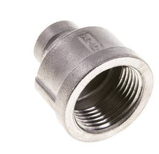Manchon rond 1'' NPT x 3/8'' NPT en acier inoxydable 16 bar