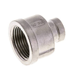 Manchon rond 1'' NPT x 3/8'' NPT en acier inoxydable 16 bar