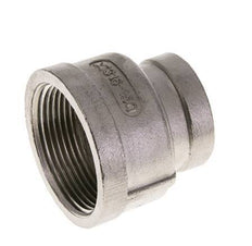 1 1/2'' NPT x 1'' NPT Douille ronde en acier inoxydable 16 bar