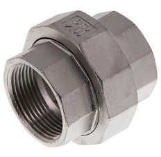 1 1/4'' NPT Stainless steel Double Nipple 3-pieces with Conically sealing 16 Bar