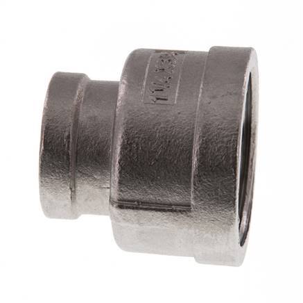 Rp 1 1/4'' x Rp 3/4'' Acier inoxydable Round Socket 16 Bar