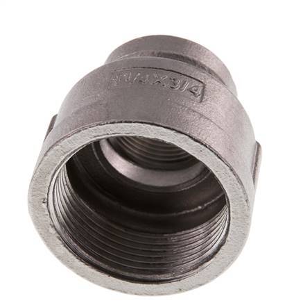 Rp 1 1/4'' x Rp 3/4'' Acier inoxydable Round Socket 16 Bar