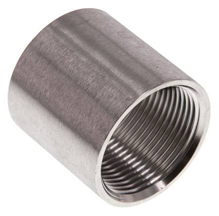 Rp 1 1/4'' acier inoxydable Round Socket 16 Bar