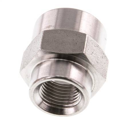 G 1/4'' x G 1/8'' Acier inoxydable Socket 40 Bar