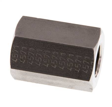 Barre à douille G 1/4'' x G 3/8'' en acier inoxydable 250 - Hydraulique