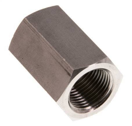 Barre à douille G 1/4'' x G 3/8'' en acier inoxydable 250 - Hydraulique