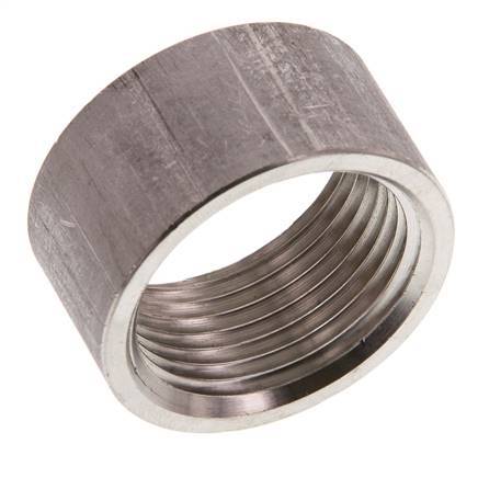 Rp 1'' x 39.5mm Acier inoxydable soudure Socket 40 Bar DIN 2986 - 20mm