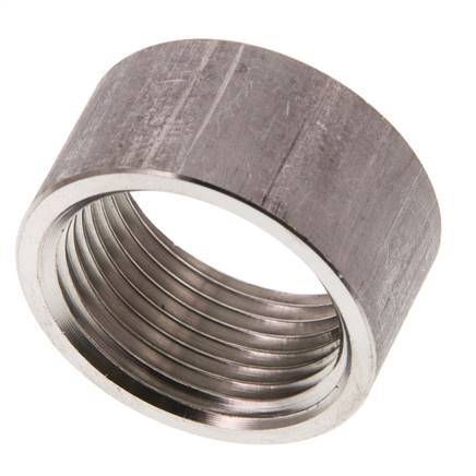 Rp 1'' x 39.5mm Acier inoxydable soudure Socket 40 Bar DIN 2986 - 20mm