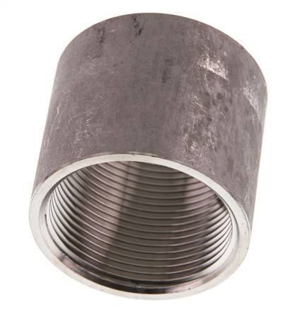 Rp 1 1/2'' x 54.5mm acier inoxydable soudure Socket 40 Bar DIN 2986 - 48mm