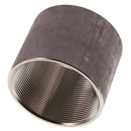 Rp 2 1/2'' x 82mm acier inoxydable soudure Socket 40 Bar DIN 2986 - 65mm