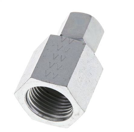 G 1/2'' x 8L Acier zingué Anneau de coupe droit 315 Barre DIN 2353