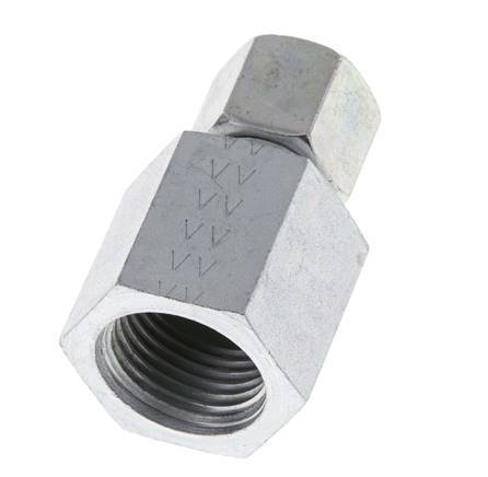 G 1/2'' x 10L Acier zingué Anneau de coupe droit 315 Barre DIN 2353