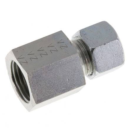 G 1/2'' x 12L Acier zingué Anneau de coupe droit 315 Barre DIN 2353