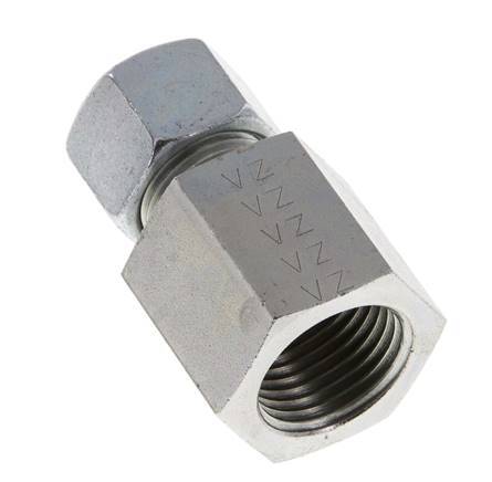 G 1/2'' x 12L Acier zingué Anneau de coupe droit 315 Barre DIN 2353