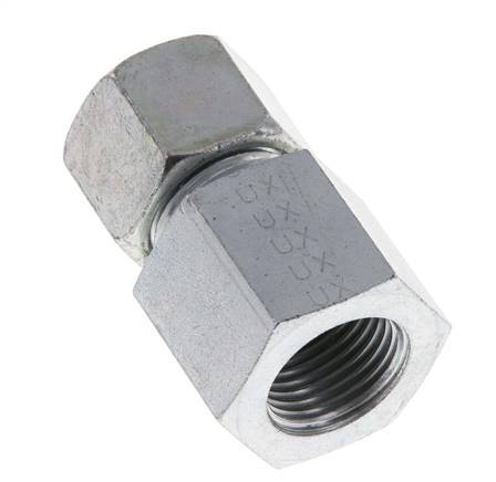 G 1/2'' x 14S Acier zingué Anneau de coupe droit 630 Barre DIN 2353