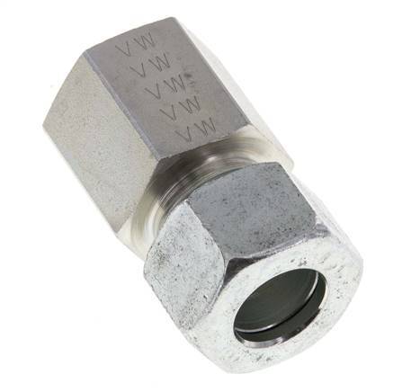 G 1/2'' x 15L Zinc plated Steel Straight Cutting Ring 315 Bar DIN 2353