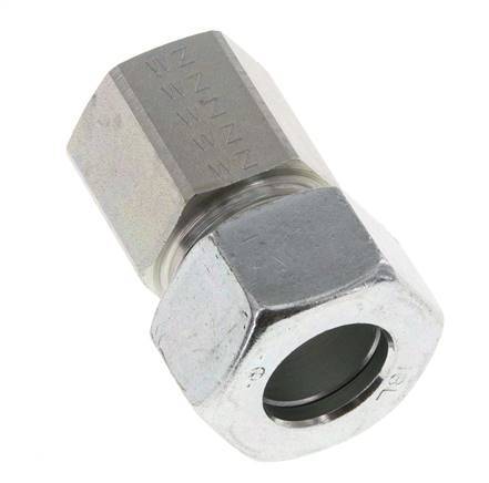 G 1/2'' x 18L Acier zingué Anneau de coupe droit 315 Barre DIN 2353