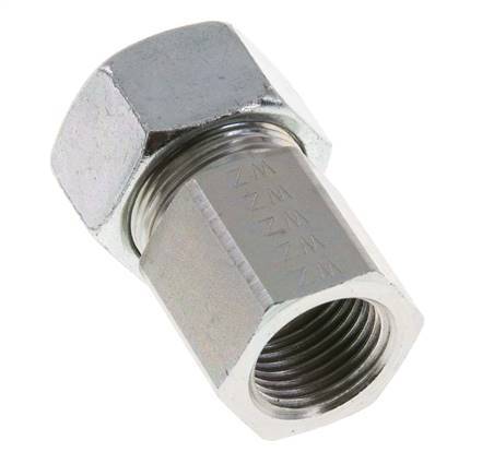 G 1/2'' x 18L Acier zingué Anneau de coupe droit 315 Barre DIN 2353