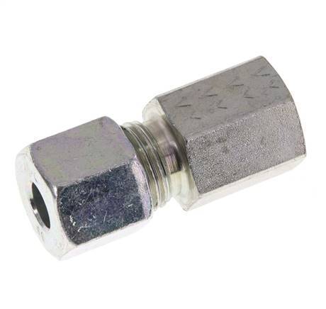 G 1/4'' x 8S Acier zingué Anneau de coupe droit 630 Bar DIN 2353