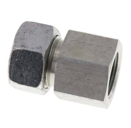 G 3/4'' x 22L Acier zingué Anneau de coupe droit 160 Barre DIN 2353