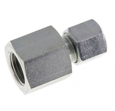 G 3/8'' x 8L Acier zingué Anneau de coupe droit 315 Barre DIN 2353