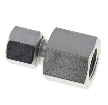 G 3/8'' x 8L Acier zingué Anneau de coupe droit 315 Barre DIN 2353