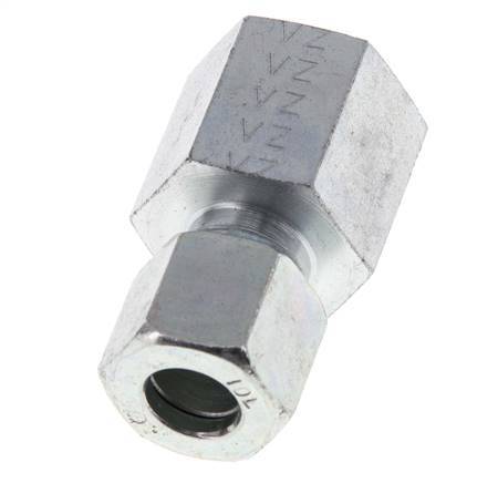 G 3/8'' x 10L Acier zingué Anneau de coupe droit 315 Barre DIN 2353