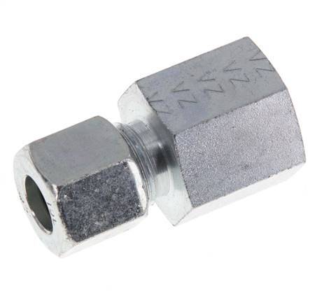 G 3/8'' x 10L Acier zingué Anneau de coupe droit 315 Barre DIN 2353