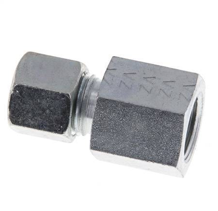 G 3/8'' x 10L Acier zingué Anneau de coupe droit 315 Barre DIN 2353