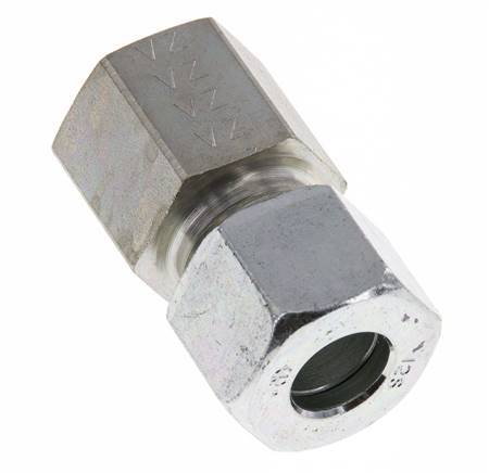 G 3/8'' x 12S Acier zingué Anneau de coupe droit 630 Bar DIN 2353