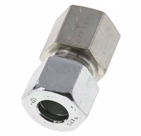 G 3/8'' x 12S Acier zingué Anneau de coupe droit 630 Bar DIN 2353
