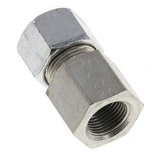 G 3/8'' x 12S Acier zingué Anneau de coupe droit 630 Bar DIN 2353