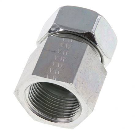 G 1'' x 28L Acier zingué Anneau de coupe droit 160 Barre DIN 2353