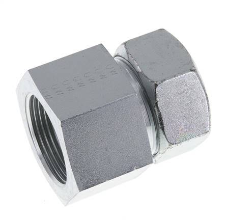 G 1 1/4'' x 35L Anneau de coupe droit en acier zingué 160 Bar DIN 2353