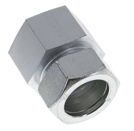 G 1 1/4'' x 35L Anneau de coupe droit en acier zingué 160 Bar DIN 2353