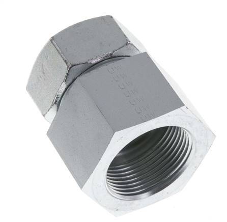 G 1 1/4'' x 35L Anneau de coupe droit en acier zingué 160 Bar DIN 2353