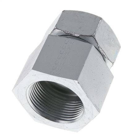G 1 1/4'' x 35L Anneau de coupe droit en acier zingué 160 Bar DIN 2353