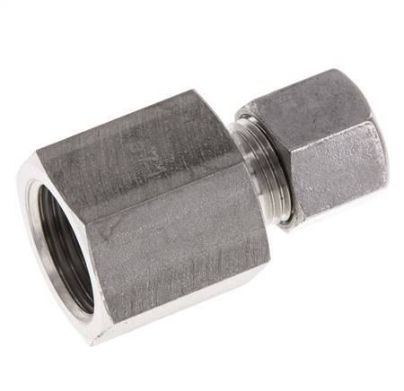 G 1/2'' x 10L Anneau de coupe droit en acier inoxydable 315 Barre DIN 2353