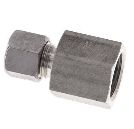 G 1/2'' x 10L Anneau de coupe droit en acier inoxydable 315 Barre DIN 2353