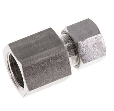 G 1/2'' x 12L Anneau de coupe droit en acier inoxydable 315 Barre DIN 2353