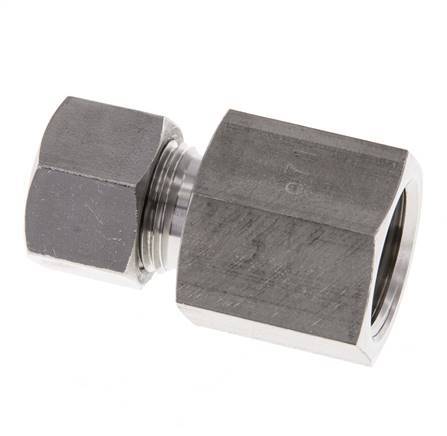 G 1/2'' x 12L Anneau de coupe droit en acier inoxydable 315 Barre DIN 2353